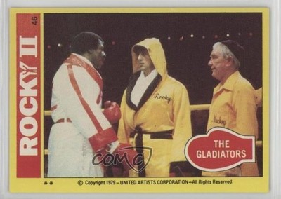 1979 Topps Rocky II Apollo Creed Rocky Balboa The Gladiators #46 1g9