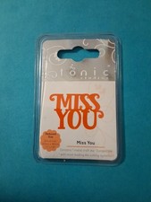 TONIC STUDIOS Metal Dies MISS YOU