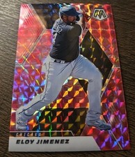 2021 Panini Mosaic - Eloy Jimenez #193 Pink Camo Mosaic Prizm