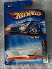 Hot Wheels 2005 Final Run Hydroplane White Orange Retired Mold 10/12 Card 074
