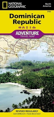 Dominican Republic: Travel Maps International Adventure Map by National Geograph