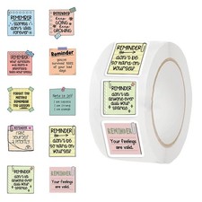 500 Pieces Inspiring Planner Stickers 1Roll Inspirational Quote Reminder