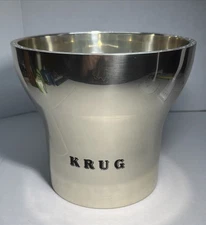 1990's KRUG Champagne Cooler Single Bottle Size Ice Bucket Classy Made In France