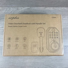 ARPHA D289H Keyless Smart Door Lock Fingerprint WiFi APP Video Camera Doorbell