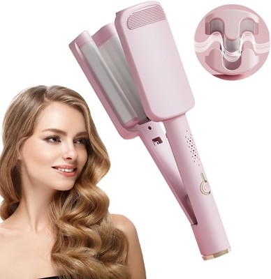Vmxlso French Wave Curling Iron, 32mm Mermaid Hair Waver, Wave