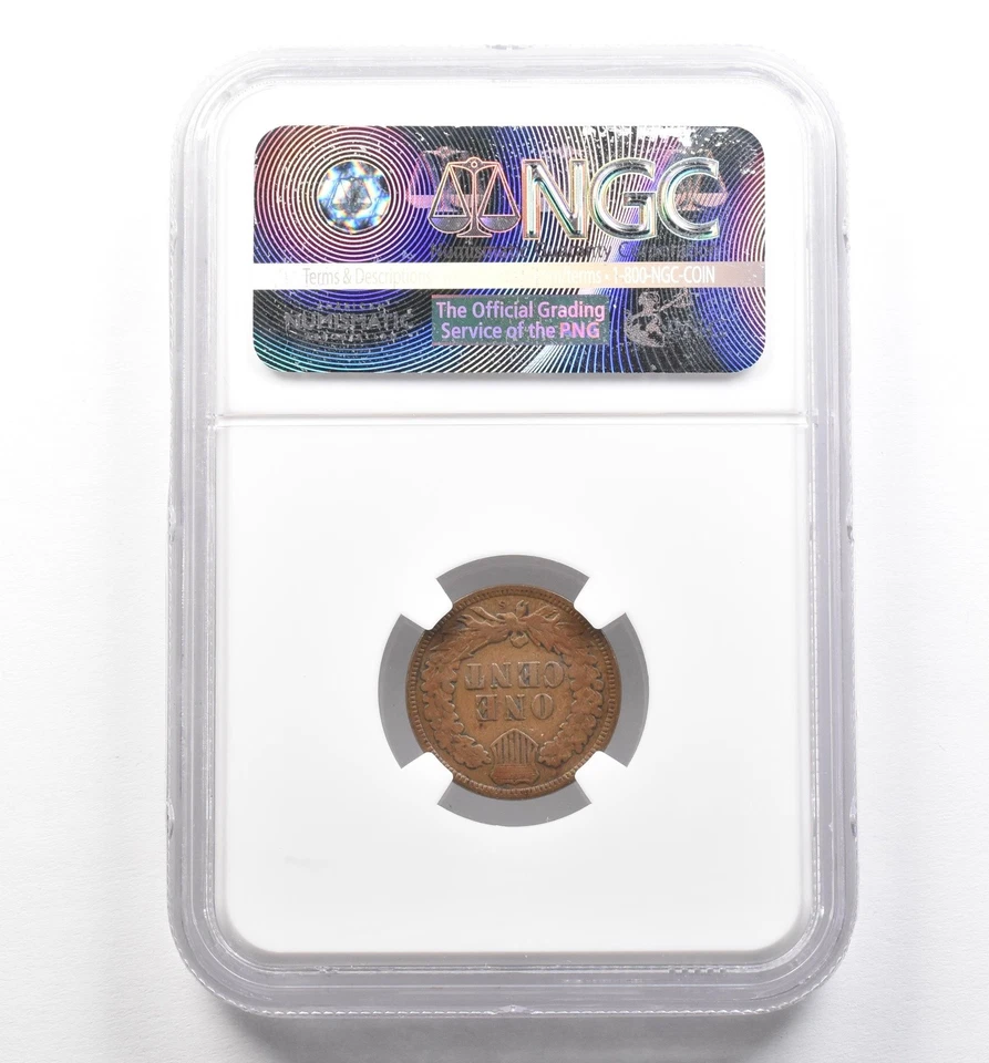 1909-S Indian Head Cent VF25 BN NGC *0588 - Image 2 of 3