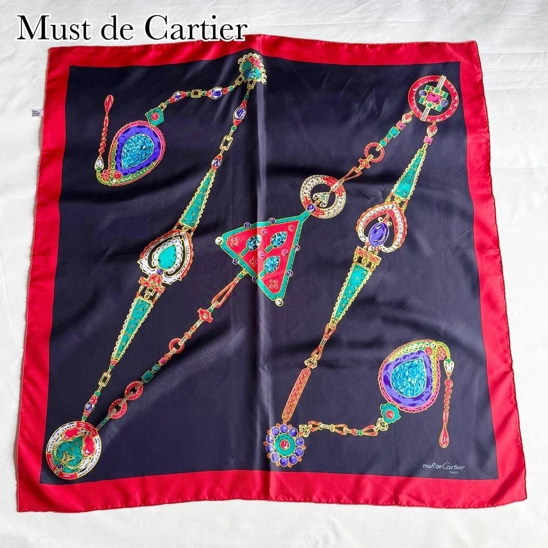 Cartier Silk Scarves & Wraps Black for Women for sale | eBay