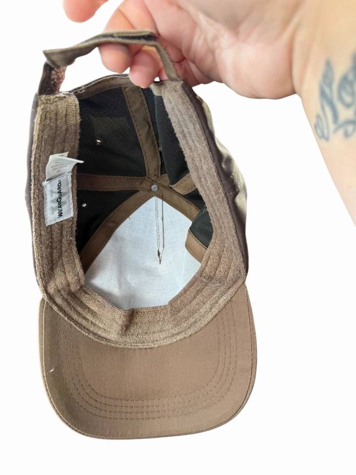 Boné UPS marrom Wearguard uniforme de trabalho clássico logotipo frontal do funcionário WearGuard - Imagem 3 de 4