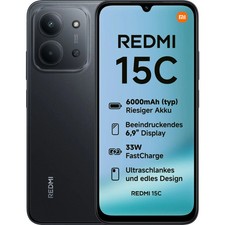 Xiaomi Redmi 15C 128 GB Midnight Black Dual SIM Smartphone Handy …