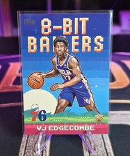 2025 26 Topps Basketball VJ EDGECOMBE Philadelphia 76ers 8-BIT BALLERS 🔥🔥