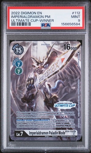 Imperialdramon Paladin Mode [Ultimate Cup Foil] #BT8-112 Digimon New Awakening card