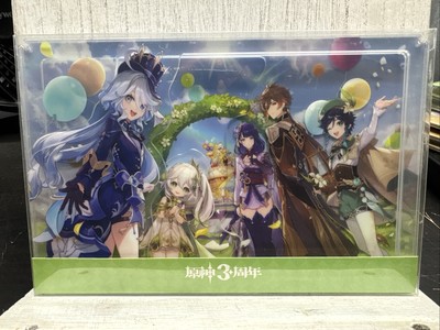Genshin Impact MiHoYo  3rd Anniversary Celebration Insert Acrylic Painting