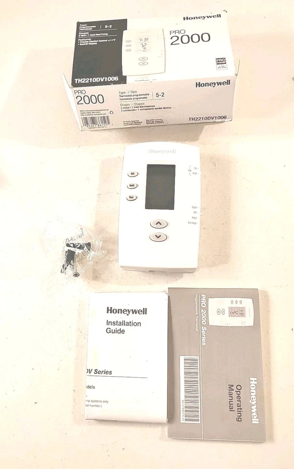 Honeywell Home TH2210DV1006 Programmable Thermostat - White - Image 2 of 4