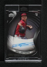 2022 Topps Chrome Black Auto Refractor 110/150 Reid Detmers #CBA-RD Auto gp1