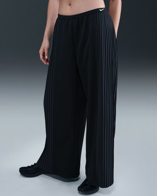 Nike Sportswear Women's Pleated Wide Leg Pants IM7460-010 – Black