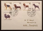Germany stamp 1995 Youth Welfare Dogs first day cover