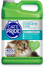 Premium Lightweight Clumping Litter: Complete Care - up to 10 Days of Powerful O