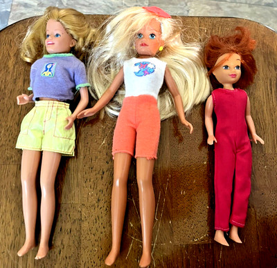 Kid Core Redhead Hot Stuff Skipper & Camp Skipper Dolls & Skipper Pet Pal Dress
