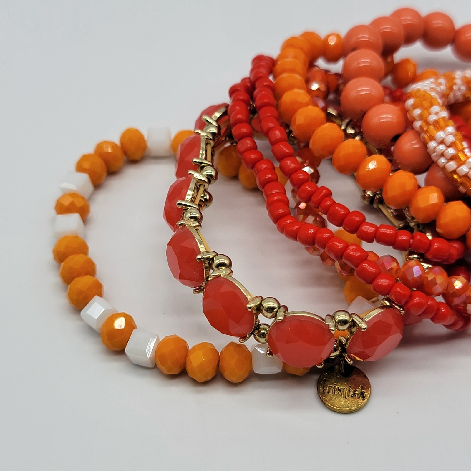 15pc Mix Stretch and Bangle Stackable Bracelet Re… - image 5