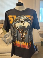 Van Halen 1986 5150 Tour T-Shirt Vintage Single Stitch Band Tee