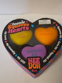Needoh Teenie Squeeze Hearts