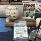 Pete Rose Signed Baseball HOF Autograph Cincinnati Reds Card Beckett COA W/card