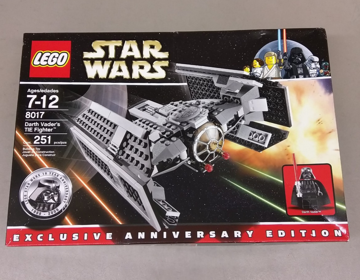 LEGO Star Wars 8017 Darth Vader's TIE Fighter NEW! Advaced X1 10th