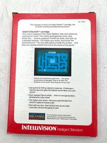 Vintage Intellivision Video Game Complete w/ Manual & Overlays Lot of 4 Untested