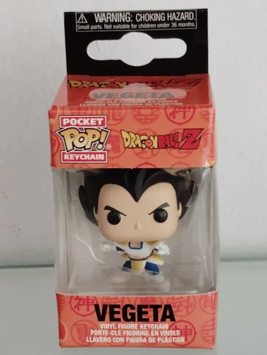 Funko Pocket Pop! Keychain Dragon Ball Z Vegeta Vinyl Figure