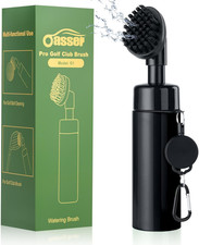 Golf Club Cleaner Golf Club Brush with Retractable Clip and Squeeze Water Bottle