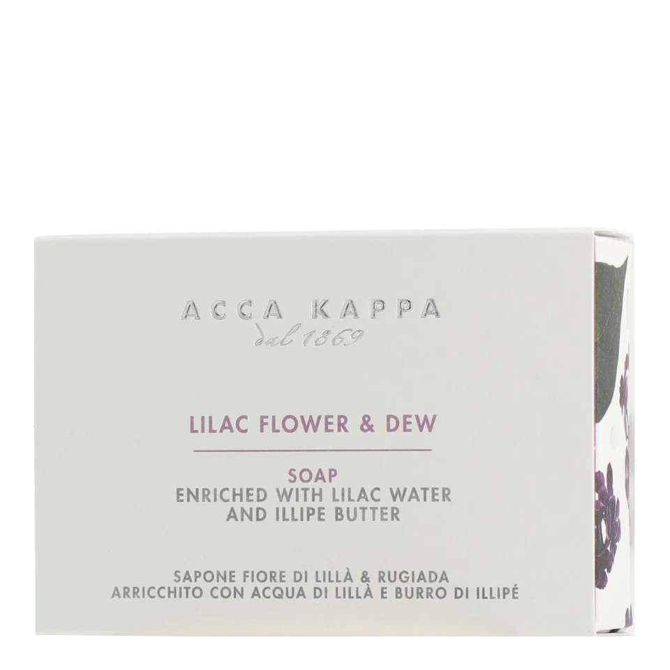 Acca Kappa Soap Collection - Lilac & Dew Soap 150g