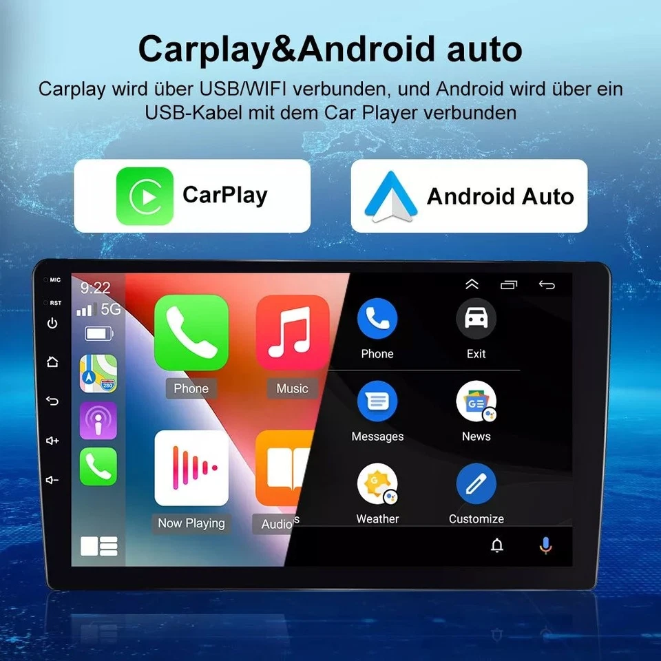 Für Peugeot 308 408 RCZ 2007-2015 9 Zoll Android 15 Autoradio 64GB GPS Navi WiFi - Bild 3 von 4