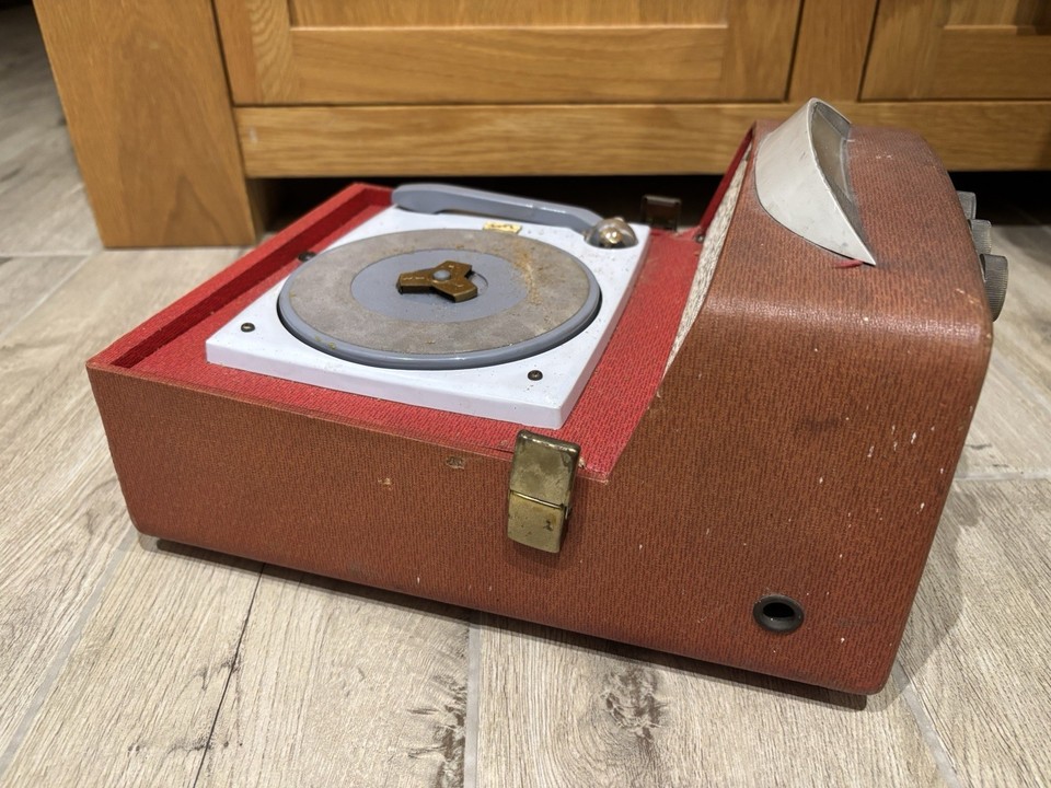 Vintage Dansette Portable Radiogram Record Player Model: TRG/45 House ...