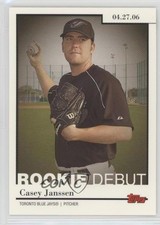 2006 Topps Update Rookie Debut Casey Janssen #RD-24 0l2