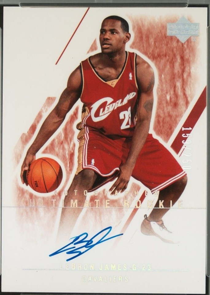 2003-04 Upper Deck Ultimate Collection - LeBron James #127 for