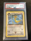 1st Edition Dark Dragonite NO HOLO ERROR PSA 8 NM-MT 5/82 Just Graded New Cert