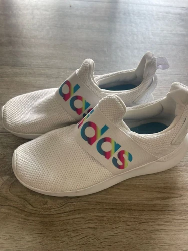 Scarpe Adidas Cloudform bianche sneakers per bambina taglia US 1