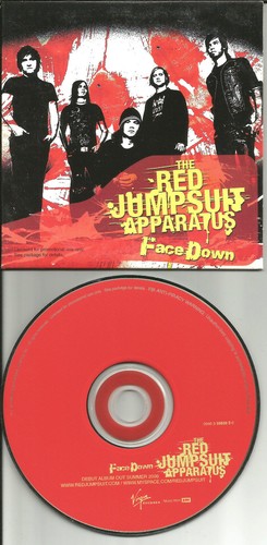 the red jumpsuit apparatus face down
