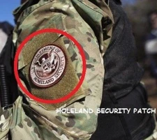 SECURITY BORDER PROTECTION HOMELAND FIELD OPERATIONS vêlkrö Desert Camo PATCH