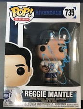 Riverdale Reggie Mantle Charles Melton Funko Vinyl Autographed Signed JSA COA #1