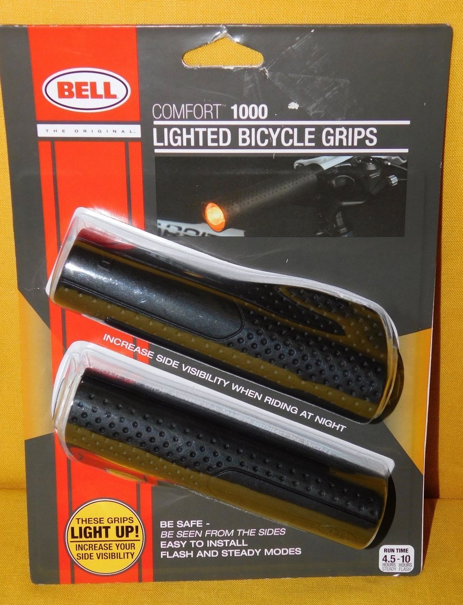 Bell Lighted Bicycle Grips Comfort 1000