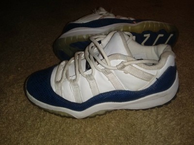 jordan 11 snakeskin blue kids