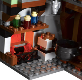 LEGO Harry Potter: Hagrid's Hut (4738) - 100% Complete w/All Minifigs & Manual