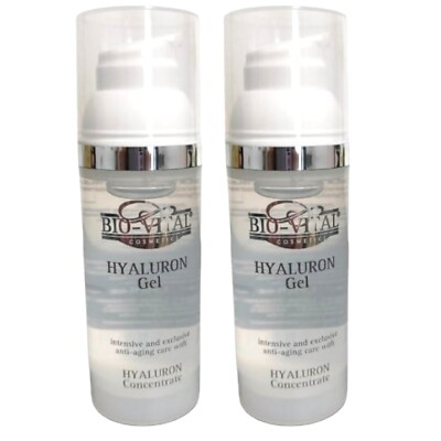 2x 50ml BIO-Vital - Hyaluron Gel 50ml Hyaluron Concentrate Complex 2x 50ml