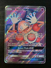 Carte Pokémon M. Mime GX 156/168 SL7 Soleil & Lune Tempête Céleste FR NEUF