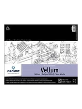 Canson Vidalon Tracing Vellum - 14 in. x 17 in. pad of 50 sheets