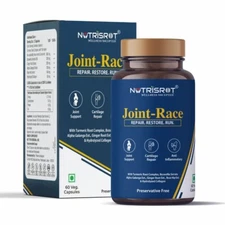 NUTRISROT̖ Joint-Race Ayurvedic Supplement for Joint Pain Relief (60 veg caps)