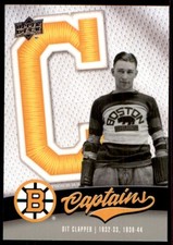 2023-24 UPPER DECK CENTENNIAL BOSTON BRUINS CAPTAINS DIT CLAPPER #164