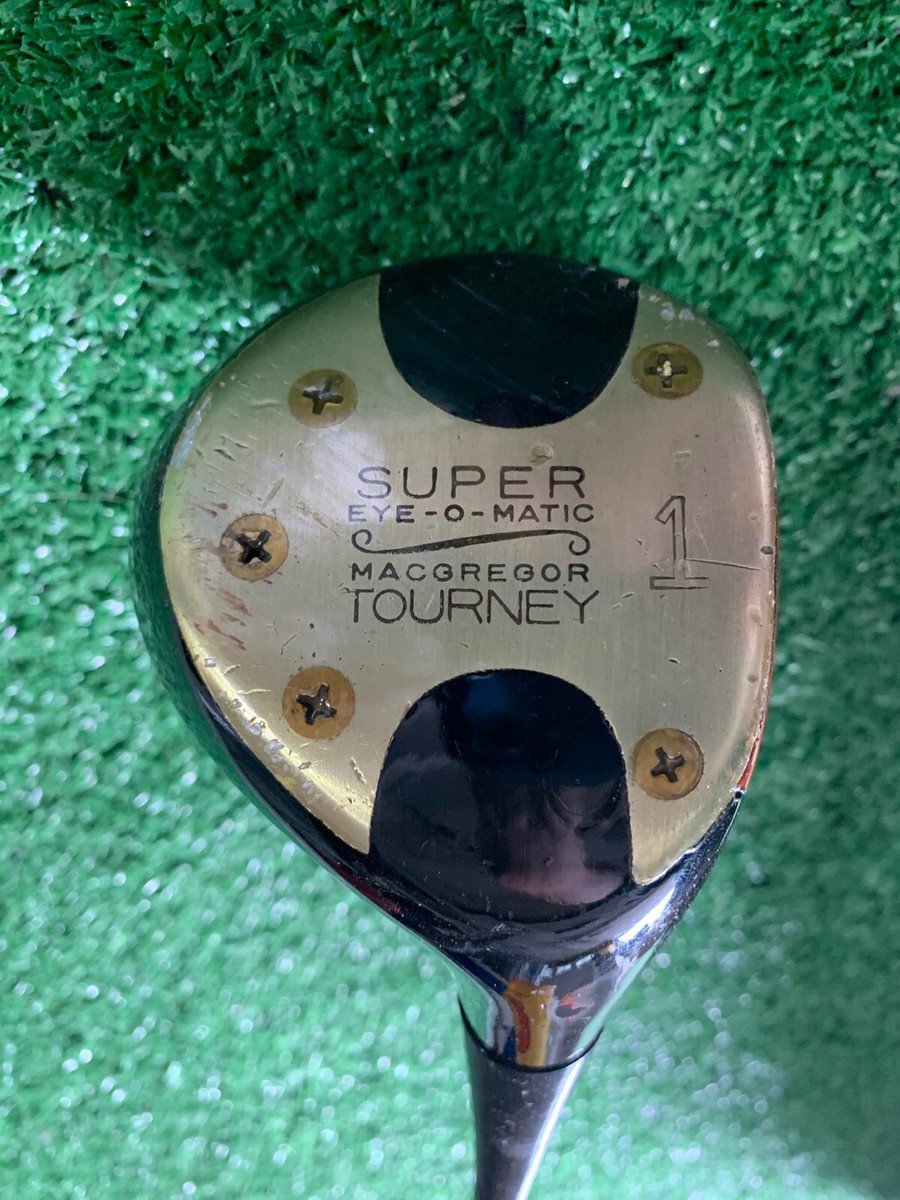 MacGregor Eye-O-Matic Tourney ドライバー 1番 Macgregor Super Eye O Matic RH Driver SEOM | eBay