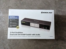 IOGEAR 2-Port DualView KVM Switch Model #GCS1642